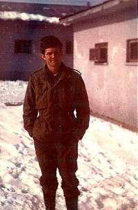First Snowfall at Detachment 98, November, 1972